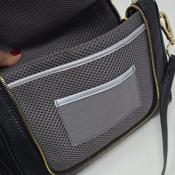 G.I.L.I. Halo  Snakeskin  Black Women's Crossbody Bag - Picture 6 of 7